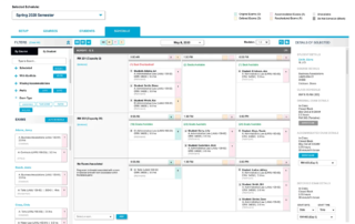 Exam Scheduling screen capture