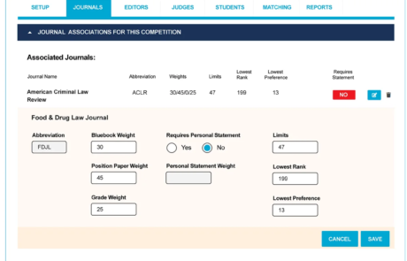 Write-on Competition screen capture